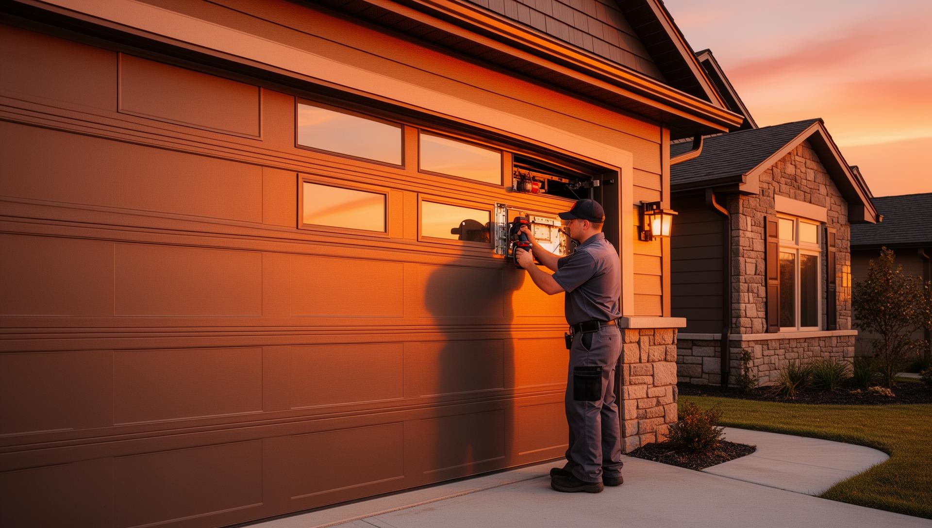 Professional garage door service